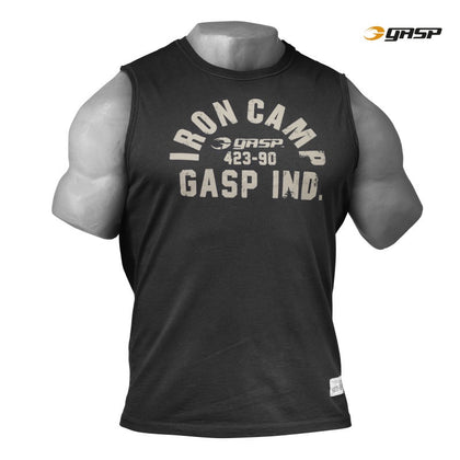 GASP Throw Back S/L (Washed Black)
