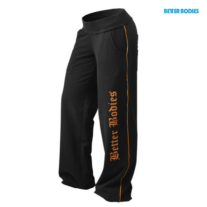 BAGGY SOFT PANT (Black/Orange) - ملابس رياضية